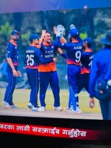ओमानमा नेपालले क्यानडालाई २४ रनले हरायो, लिग–२ को तालिकामा दोस्रो स्थानमा उक्लियो